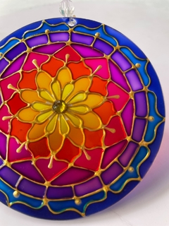 Mandala Restauraluz 9cm - claraluzmandalas.com.br