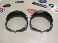 Molduras originais dos faróis do Pontiac Firebird Trans AM 1974 a 1976. - Zera Parts V8 - Peças e acesssórios para veículos da linha de motores V8 e antigos.