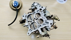 Carburador Motorcraft, placa espaçadora e válvula EGR de contrapressão originais dos motores Ford Big Block 429 e 460. - Zera Parts V8 - Peças e acesssórios para veículos da linha de motores V8 e antigos.