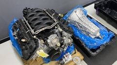 Imagem do Motor Ford Mustang GT 5.0L Coyote G3 2018-2020 - Transmissão de 6 ou 10 velocidades.