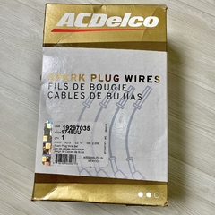 Cabos de vela de ignição, PREMIUM GOLD, proteção térmica, genuíno GM ACDelco para GM Camaros 6.2L. 2010 a 2015. - Zera Parts V8 - Peças e acesssórios para veículos da linha de motores V8 e antigos.