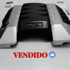 VENDIDO: Outra unidade da tampa, cobertura da admissão do motor LS3 e L99 do GM Chevrolet Camaro 6.2L. V8, 2010 a 2015.