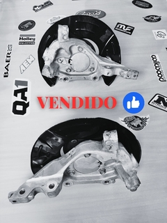 VENDIDO: Manga de Eixo esquerda com espelho e cubo de roda do Chevrolet Camaro 2011 a 2015.