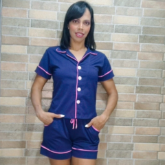 pijama-americano-feminino-curto-manga-curta-azul-rosa