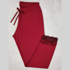 pijama-feminino-alcinha-calça-bicolor-vermelho-preto