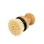 Escova de Limpeza Redonda com Pega de Bambu (Preto) | Oikos