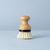 Escova de Limpeza Redonda com Pega de Bambu (Preto) | Oikos na internet