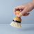 Escova de Limpeza Redonda com Pega de Bambu (Preto) | Oikos - comprar online