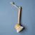 Escova de Limpeza Redonda com Cabo Longo de Bambu (Branco) | Oikos - comprar online