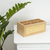 Imagem do Caixa Organizadora de Bambu e Palhinha (6 nichos) | Oikos