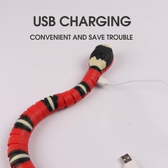 Brinquedo Cobra interativa para gatos - carregamento usb - comprar online