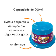 Comedouro atóxico ergonômico - antiformiga - Furacão Pet na internet