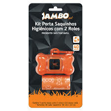 Kit porta saquinhos higiênicos - cata caca - Jambo - comprar online