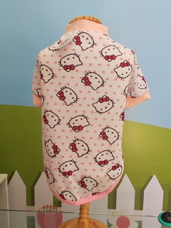 Camiseta 100% algodão - Hello Kitty