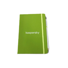 Caderno Moleskine Kaspersky