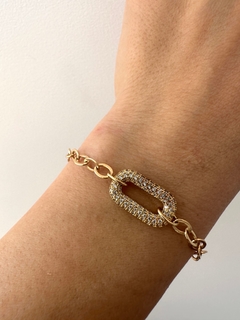 Pulsera Oval Gold