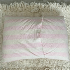 Almohadon Francia (rosa y natural) - comprar online