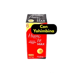 HUANG HE max x6 Capsulas vigorizantes con YOHIMBINA