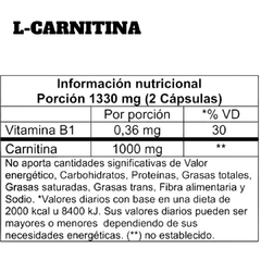 L-CARNITINA x60 - comprar online