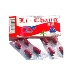 LI CHANG x8 capsulas VIGORIZANTE MASCULINO - comprar online