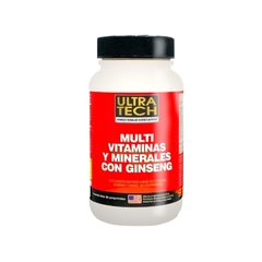 Multi Vitaminas y Minerales con Ginseng x60