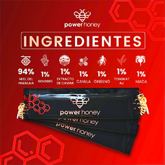 Imagen de miel POWER HONEY 12 x 15grs