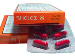 SHELEX x8 capsulas vigorizantes - tienda online