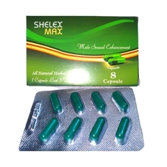 SHELEX max x8 capsulas vigorizantes