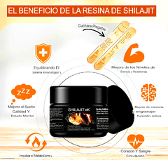 Shilajit Resina pura del Himalaya, pasta de alta pureza 100% - comprar online