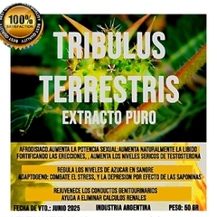 TRIBULUS TERRESTRIS extracto puro 50grs