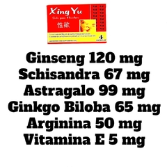 XING YU capsulas vigorizantes x4 - comprar online