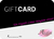 Gift Card - Cupon de regalo.