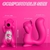 VIBRADOR SUCCIONADOR CLITORIS 20 FUNCIONES RECARGABLE USB 10CM X 9CM