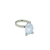 ANILLO EN PLATA CRISTAL AUSTRIACO CANDY - comprar online