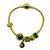 PULSERA CON DIJES Y ZE VERDES