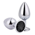 PLUG ANAL DE METAL COM PEDRA GRANDE GENERAL IMPORT - comprar online