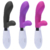 VIBRADOR LUXO ARON SILICONE VIBRATOR LISO 10 VELOCIDADES GENERAL IMPORT - loja online