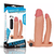 CAPA PENIANA EXTENSORA PLEASURE THREE DUPLA PENETRAÇÃO COM VIBRO GENERAL IMPORT