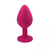 PLUG ANAL AVELUDADO MÉDIO COM PEDRA GENERAL IMPORT - Luxúria Sex Shop