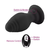 PLUG ANAL SILICONE COM RABO 10 VIBRAÇÕES GENERAL IMPORT - Luxúria Sex Shop