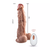 PRÓTESE REALÍSTICA MARS DILDO COM VIBRO E SEM FIO 20,5X4,5CM GENERAL IMPORT - Luxúria Sex Shop