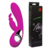 VIBRADOR DUPLO LUXO SILICONE RABBIT ALÇA 36 VIBRAÇÕES GENERAL IMPORT