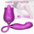 Imagem do VIBRADOR DUPLO FLEXÍVEL ROSE FOUR 10 VIBRAÇÕES E PULSAÇÃO GENERAL IMPORT