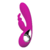 VIBRADOR DUPLO LUXO SILICONE RABBIT ALÇA 36 VIBRAÇÕES GENERAL IMPORT - Luxúria Sex Shop