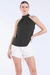 Blusa feminina com gola halter - Donna Moca