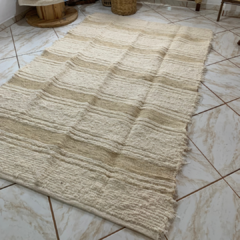 Tapete Artesanal Peludo Glamour Chic Sisal