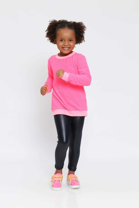 Legging Infantil Street Cirrê - Marinho Legging Express