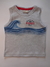 Conjunto de camiseta regata Marine Fishes+ bermuda listrada em microfibra - comprar online