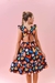 Vestido Preto Floral - comprar online