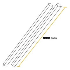 VARETA HASTE P/ FECHADURA CREMONA 1000MM SOPRANO - comprar online